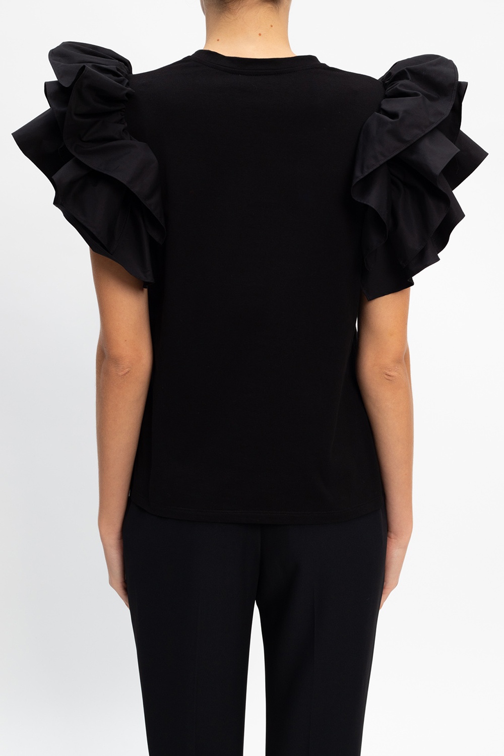 Alexander mcqueen ruffled top